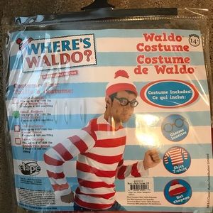 Where’s Waldo Men’s costume